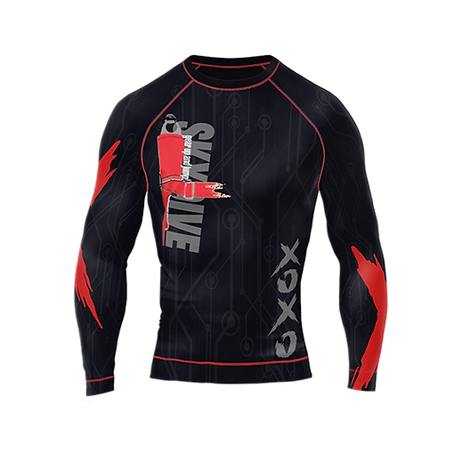 Red Jersey + Neck Warmer