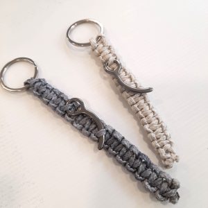 Curved Pin Key Ring